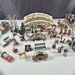 Festive Holiday Village Collection, All diffrent Brands